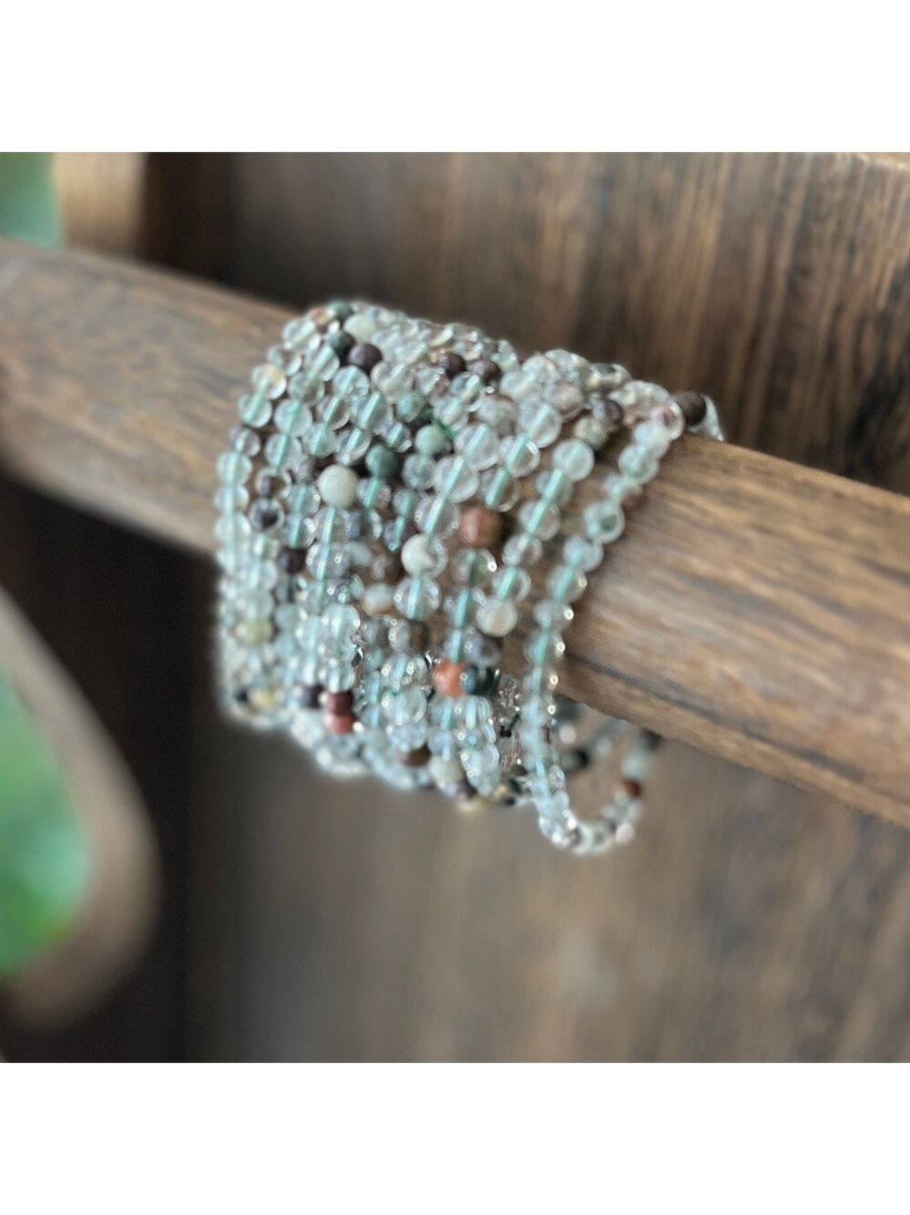 Phantom Quartz (green) Bracelet